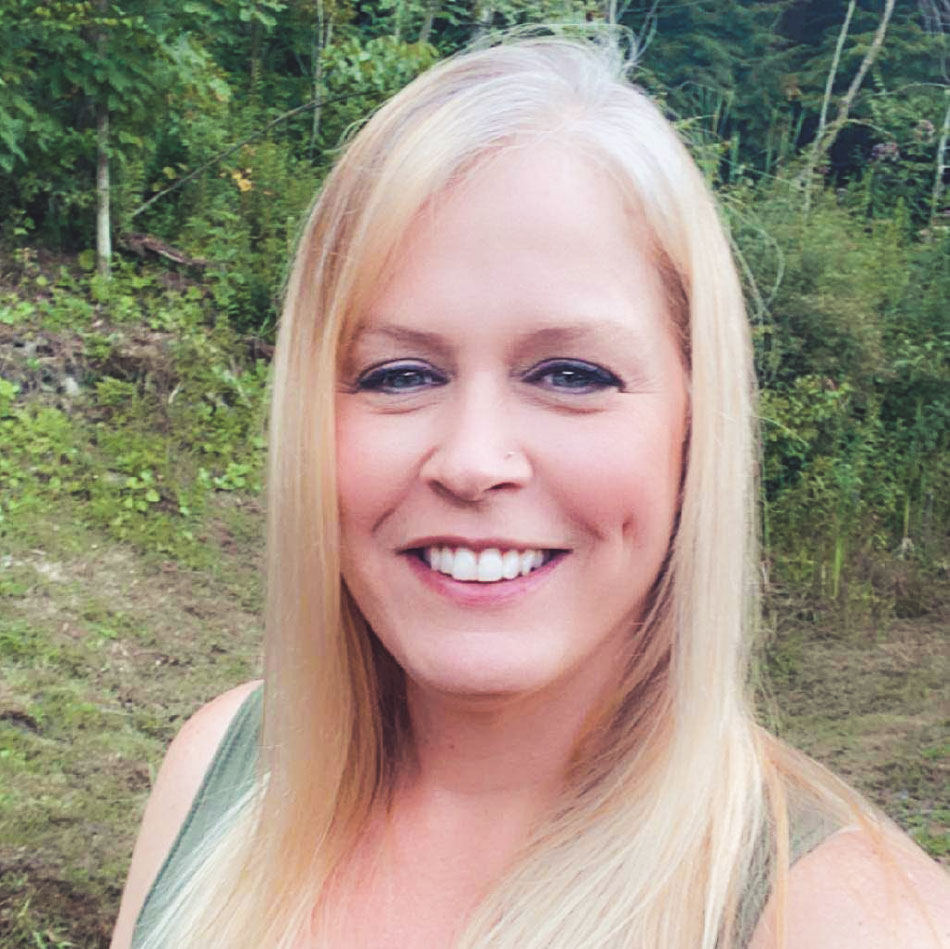 Professional headshot of Cheri Casher, MS, a therapist specializing in addiction recovery, self-exploration, depression, anxiety, trauma, mood disorders, relationship issues, gender identity, and LGBTQ+ support.